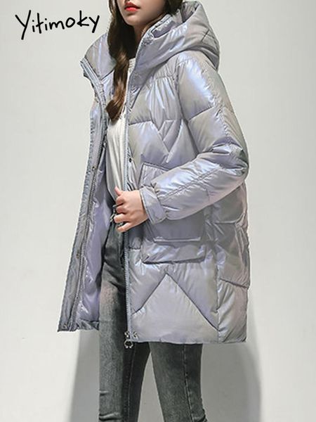 leather yitimoky long autumn winter jacket women waterproof zipper button down thicken coat oversized parkas with hood puffer outerwear, Black
leather yitimoky long autumn winter jacket women waterproof zipper button down thicken coat oversized parkas with hood puffer outerwear, Black