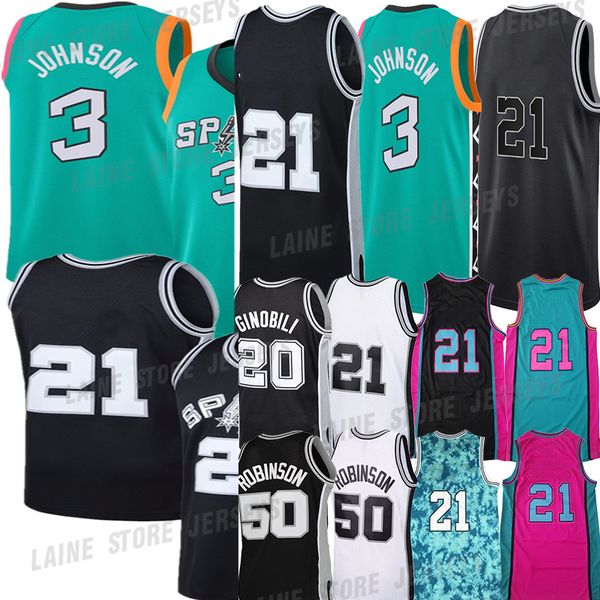 #3 keldon johnson basketball jersey manu 20 ginobili tony 9 parker david 50 robinson white black grey vintage jerseys, Black;red
#3 keldon johnson basketball jersey manu 20 ginobili tony 9 parker david 50 robinson white black grey vintage jerseys, Black;red