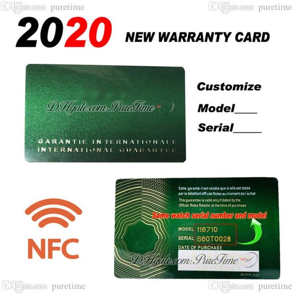 2022 green no boxes custom made rollie nfc warranty card with anti-forgery crown and fluorescent label gift same serial tag super 3153, Black;blue
2022 green no boxes custom made rollie nfc warranty card with anti-forgery crown and fluorescent label gift same serial tag super 3153, Black;blue