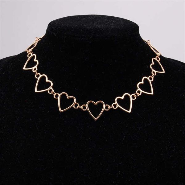 pendant necklaces independent gothic metal hollow connecting heart neck chain collar necklace women's egirl cosplay aesthetic jewelry w, Silver
pendant necklaces independent gothic metal hollow connecting heart neck chain collar necklace women's egirl cosplay aesthetic jewelry w, Silver