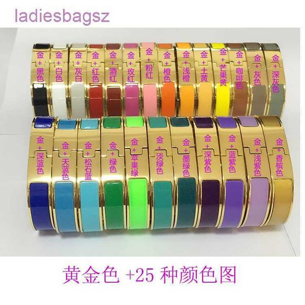 original edition hermss 25 colors xiaoaima family h letter enamel fifth generation bracelet women's titanium steel ornament rose gold 1, Black
original edition hermss 25 colors xiaoaima family h letter enamel fifth generation bracelet women's titanium steel ornament rose gold 1, Black
