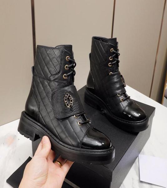 ankle boots designer ccity leather lace up boot fashion women winter booties channel warm shoes fdsf4621422, Black
ankle boots designer ccity leather lace up boot fashion women winter booties channel warm shoes fdsf4621422, Black