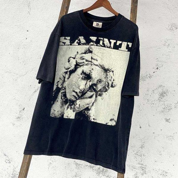 men's t-shirts saint michael cho tears of venus high street beautiful fashion old made washed vintage short sleeve summer 96cu, White;black
men's t-shirts saint michael cho tears of venus high street beautiful fashion old made washed vintage short sleeve summer 96cu, White;black