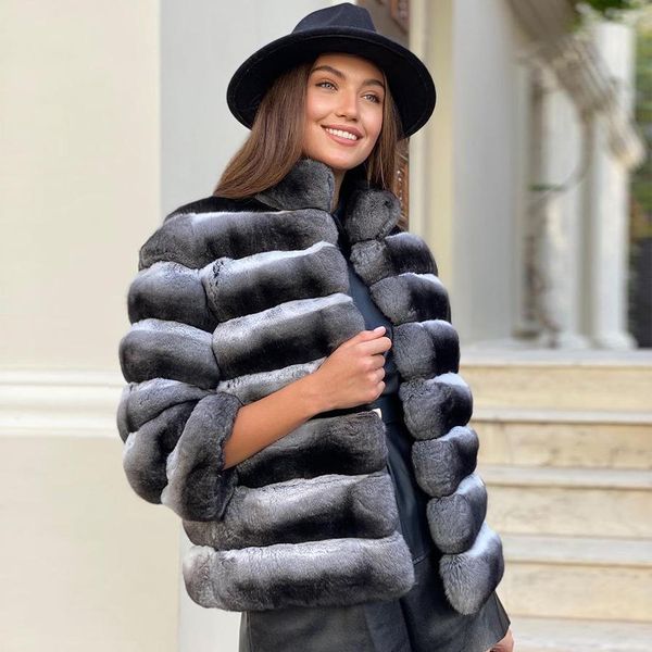 fur chinchilla colored winter fur jacket women detachable sleeve rex rabbit fur coat plus size customize, Black
fur chinchilla colored winter fur jacket women detachable sleeve rex rabbit fur coat plus size customize, Black