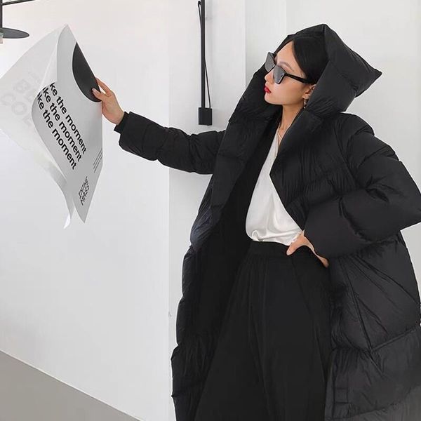 parkas 2022 fashion women down jacket long winter oversized warm thick casual coat female high street bat sleeve large size down parkas, Black
parkas 2022 fashion women down jacket long winter oversized warm thick casual coat female high street bat sleeve large size down parkas, Black