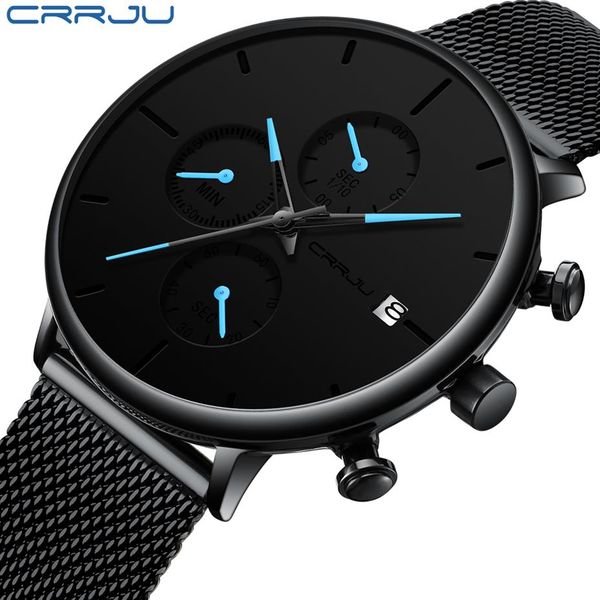 crrju fashion date mens watches brand luxury waterproof sport watch men slim dial quartz watch casual relogio masculino309s, Slivery;brown
crrju fashion date mens watches brand luxury waterproof sport watch men slim dial quartz watch casual relogio masculino309s, Slivery;brown