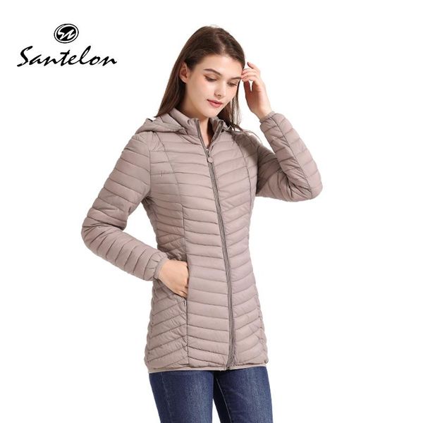 leather santelon winter women windproof sport long warm parka coat with hood female ultralight portable outdoor padded cotton clothes, Black
leather santelon winter women windproof sport long warm parka coat with hood female ultralight portable outdoor padded cotton clothes, Black