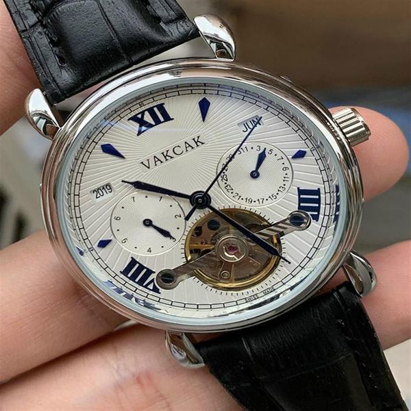 tm watch new black leather fashion mechanical mens stainless steel automatic movement watch business sports mens wristwatches290u, Slivery;brown
tm watch new black leather fashion mechanical mens stainless steel automatic movement watch business sports mens wristwatches290u, Slivery;brown