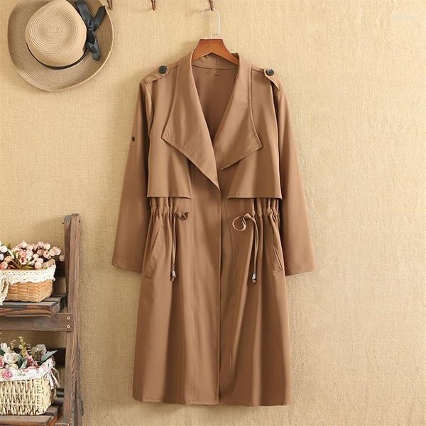 outerwear plus size windbreaker for women in spring and autumn wear lapel long sleeve adjustable sleeves large coat fatwomen277b, Black
outerwear plus size windbreaker for women in spring and autumn wear lapel long sleeve adjustable sleeves large coat fatwomen277b, Black
