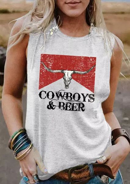 womens tshirt vintage women tanks western cowgirl sleeveless shirts summer cowboy beer steer skull graphic tee vest 230420, White
womens tshirt vintage women tanks western cowgirl sleeveless shirts summer cowboy beer steer skull graphic tee vest 230420, White