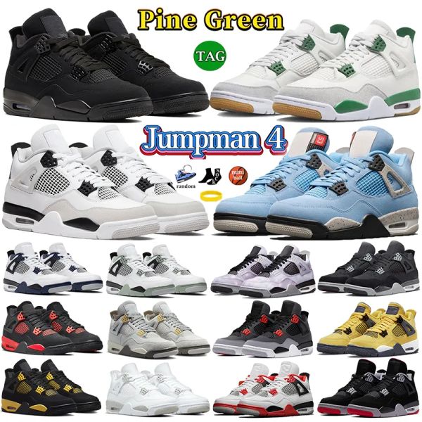 4 basketball shoes for men women 4s pine green military black cat university blue jumpman bred red thunder chicago mens sneakers womens trai
4 basketball shoes for men women 4s pine green military black cat university blue jumpman bred red thunder chicago mens sneakers womens trai