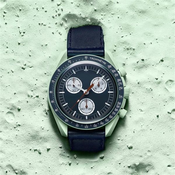 bioceramic planet moon mens watches high-quality full function chronograph watch mission to mercury 42mm nylon designer watches qu242e, Slivery;brown
bioceramic planet moon mens watches high-quality full function chronograph watch mission to mercury 42mm nylon designer watches qu242e, Slivery;brown
