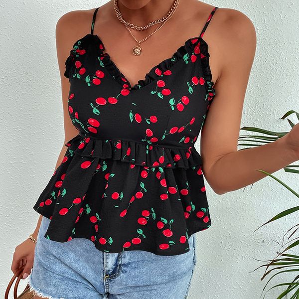 camisoles tanks yemoggy cherry print camis for summer women camisole v-neck strapless backless ruffle vest skinny tank 230421, Black;white
camisoles tanks yemoggy cherry print camis for summer women camisole v-neck strapless backless ruffle vest skinny tank 230421, Black;white