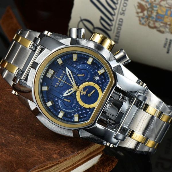 sports quartz calendar men's watch invicto reserve bolt zeus full function compass steel wire large dial folding buckle294u, Slivery;brown
sports quartz calendar men's watch invicto reserve bolt zeus full function compass steel wire large dial folding buckle294u, Slivery;brown