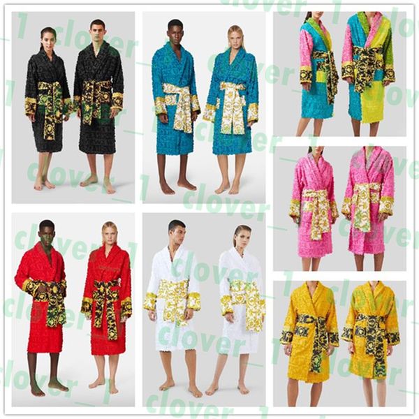 7 colors 100% cotton classic men women sleepwear home robes el luxurys bathrobe pajamas long sleeve designe2605, Black;red
7 colors 100% cotton classic men women sleepwear home robes el luxurys bathrobe pajamas long sleeve designe2605, Black;red