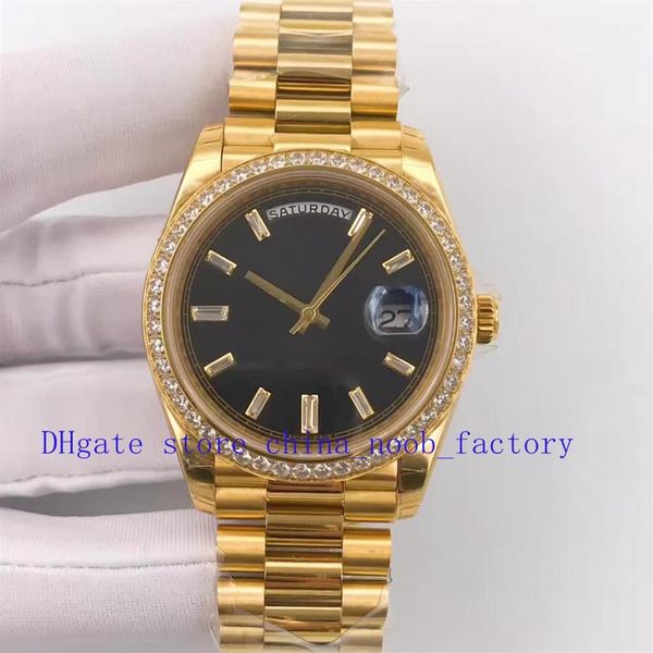 8 color men's automatic 3255 watches men black dial 40mm president day date yellow gold rose gold 228348rbr 228398tbr ew fact2401, Slivery;brown
8 color men's automatic 3255 watches men black dial 40mm president day date yellow gold rose gold 228348rbr 228398tbr ew fact2401, Slivery;brown