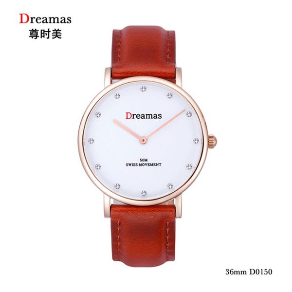 dreamas fashion personality lady quartz watch d0150 d0152 d0153 d0155 d0166 support whole and retail203i, Slivery;brown
dreamas fashion personality lady quartz watch d0150 d0152 d0153 d0155 d0166 support whole and retail203i, Slivery;brown