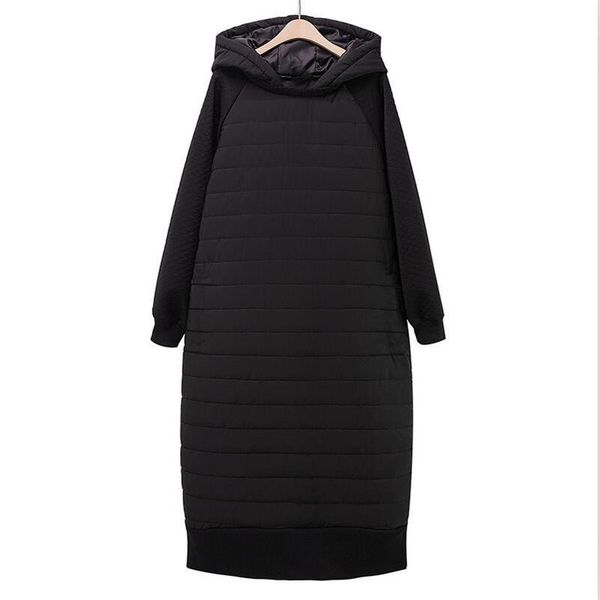 leather fashion patchwork straight maxi cotton coats women full sleeve hooded long coat winter female 2022 fashion clothing, Black
leather fashion patchwork straight maxi cotton coats women full sleeve hooded long coat winter female 2022 fashion clothing, Black