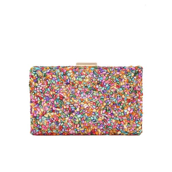 evening bags women colorful stone wedding dinner purse mini party wallets with chain banquet 3 colors 230421
evening bags women colorful stone wedding dinner purse mini party wallets with chain banquet 3 colors 230421