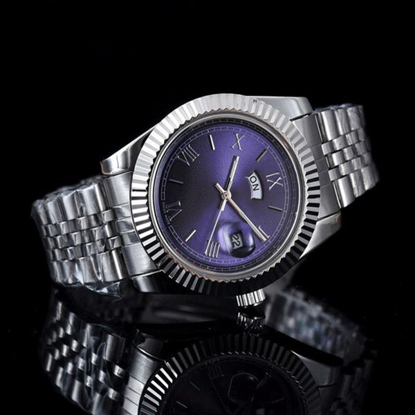 luxury watch 40mm relogio masculino mens watches brand watch daydate men bracelet vintage waterproof stainless steel famous199c, Slivery;brown
luxury watch 40mm relogio masculino mens watches brand watch daydate men bracelet vintage waterproof stainless steel famous199c, Slivery;brown