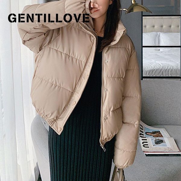 leather winter women short parkas cotton coats padded thick zipper jacket solid windproof warm outerwear casual streetwear female, Black
leather winter women short parkas cotton coats padded thick zipper jacket solid windproof warm outerwear casual streetwear female, Black