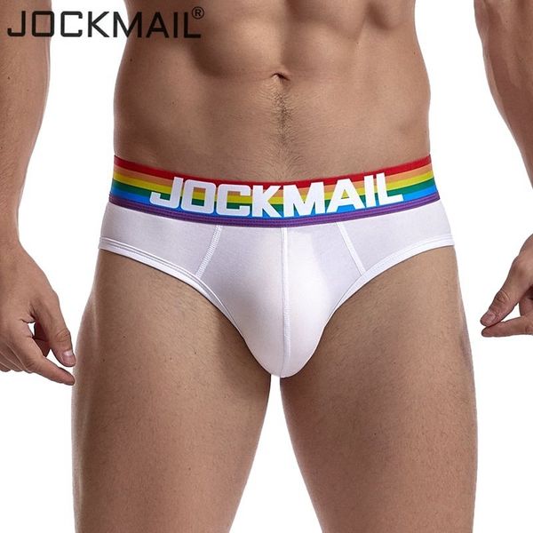 underpants jockmail men briefs underwear breathable rainbow stripes comfortable shorts cueca gay male panties 230420, Black;white
underpants jockmail men briefs underwear breathable rainbow stripes comfortable shorts cueca gay male panties 230420, Black;white