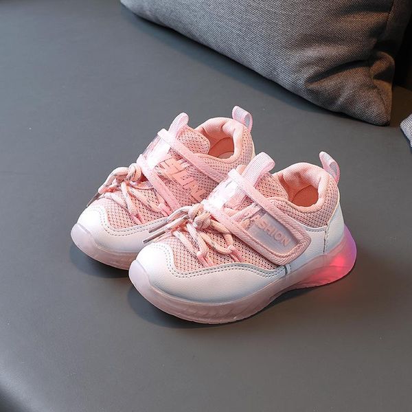 athletic baby shoes footwear basketball children spring autumn glowing girls lighting boys mesh breathable soft sole e3923, Black
athletic baby shoes footwear basketball children spring autumn glowing girls lighting boys mesh breathable soft sole e3923, Black