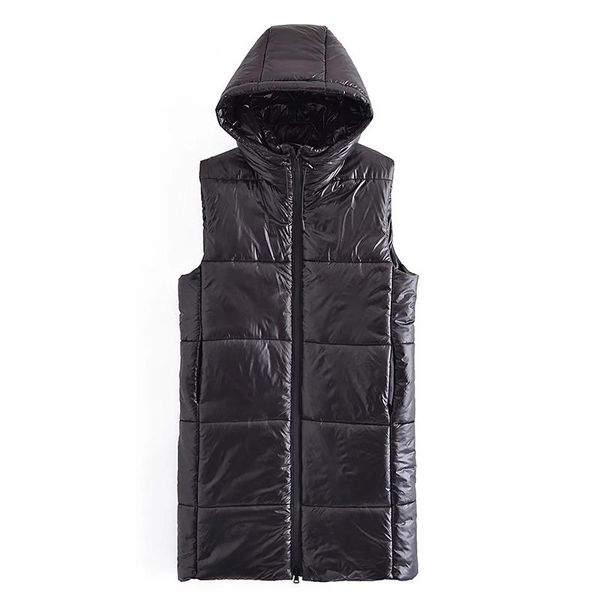 vests women's waistcoat parkas jacket pu coat ladies winter warm outerwear black with hooded jacket streetwear woman outwear vest coat, Black;white
vests women's waistcoat parkas jacket pu coat ladies winter warm outerwear black with hooded jacket streetwear woman outwear vest coat, Black;white
