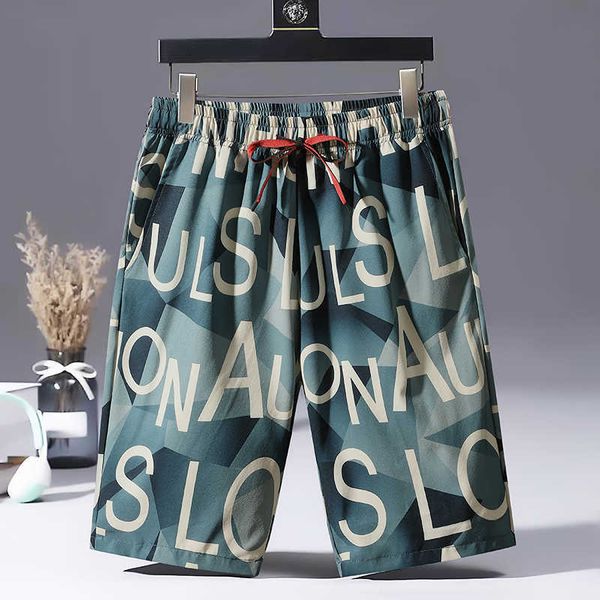 anszktn men's shorts outside wear summer trend fat man beach pants casual loose large size five point, White;black
anszktn men's shorts outside wear summer trend fat man beach pants casual loose large size five point, White;black