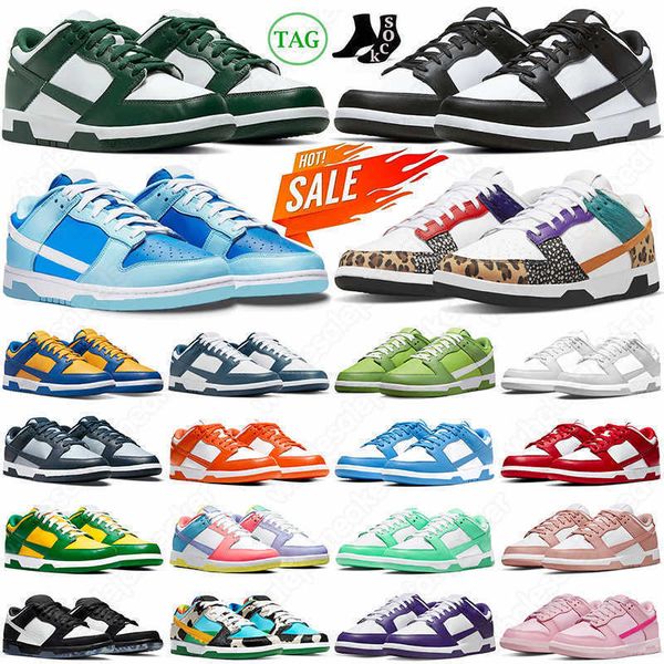 Image of Casual Shoes Trainers Sneakers Triple Pink Panda Mummy Unc Team Green Pandas Outdoor Designer Walking Jogging Men Women