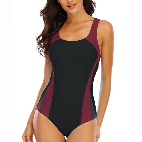 women's swimwear swimsuit for women monokini swimwear athletic boyleg bathing suit tummy control 230421, White;black
women's swimwear swimsuit for women monokini swimwear athletic boyleg bathing suit tummy control 230421, White;black