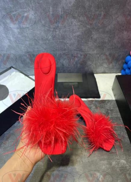 2022 fashion highheeled women039s slippers sandals ladies luxury silk upper square toe color ostrich feather size 35431416895, Black
2022 fashion highheeled women039s slippers sandals ladies luxury silk upper square toe color ostrich feather size 35431416895, Black