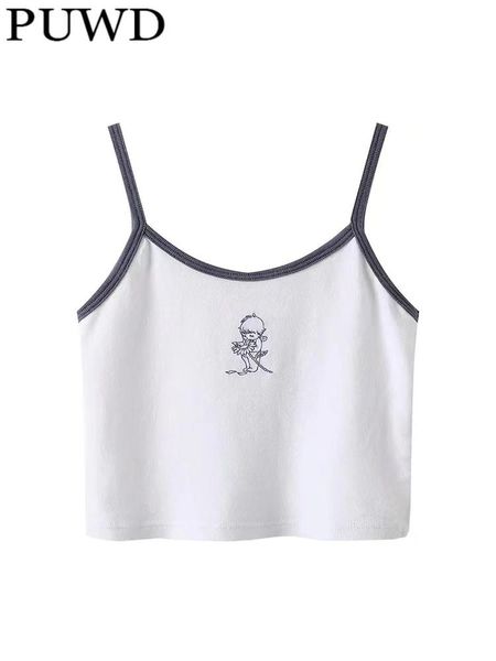 tanks puwd casual women white baby print soft cotton tank 2022 summer fashion ladies patchwork slim short female chic crop top, Black;white
tanks puwd casual women white baby print soft cotton tank 2022 summer fashion ladies patchwork slim short female chic crop top, Black;white