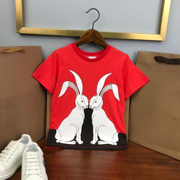 designer kids t shirts red color t-shirts rabbit printing t-shirt 2023 brand children tees summer high end girls sports tees size 100-160cm, Blue
designer kids t shirts red color t-shirts rabbit printing t-shirt 2023 brand children tees summer high end girls sports tees size 100-160cm, Blue