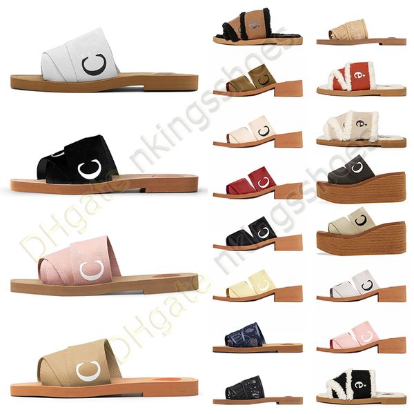 new women woody mules fflat slipper sandals deisgner lady lettering fabric outdoor leather sole slide sandal beach shoes outdoor home slip-o, Black
new women woody mules fflat slipper sandals deisgner lady lettering fabric outdoor leather sole slide sandal beach shoes outdoor home slip-o, Black