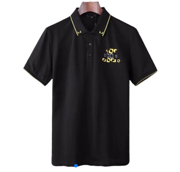 designer mens basic business polos t shirt fashion france brand men's t-shirts embroidered armbands letter badges polo shirt 04, White;black
designer mens basic business polos t shirt fashion france brand men's t-shirts embroidered armbands letter badges polo shirt 04, White;black