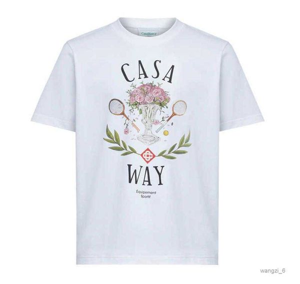 men's t-shirts csablanca 23ss casa way t shirt tennis racket bouquet casual round neck and women short sleeved smhd, White;black
men's t-shirts csablanca 23ss casa way t shirt tennis racket bouquet casual round neck and women short sleeved smhd, White;black