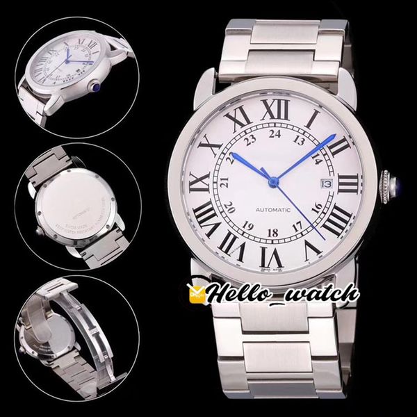 42mm date ronde w6701011 gents watches white dial automatic mens watch stainless steel bacelet 6 style hwcr hello wat322y, Slivery;brown
42mm date ronde w6701011 gents watches white dial automatic mens watch stainless steel bacelet 6 style hwcr hello wat322y, Slivery;brown