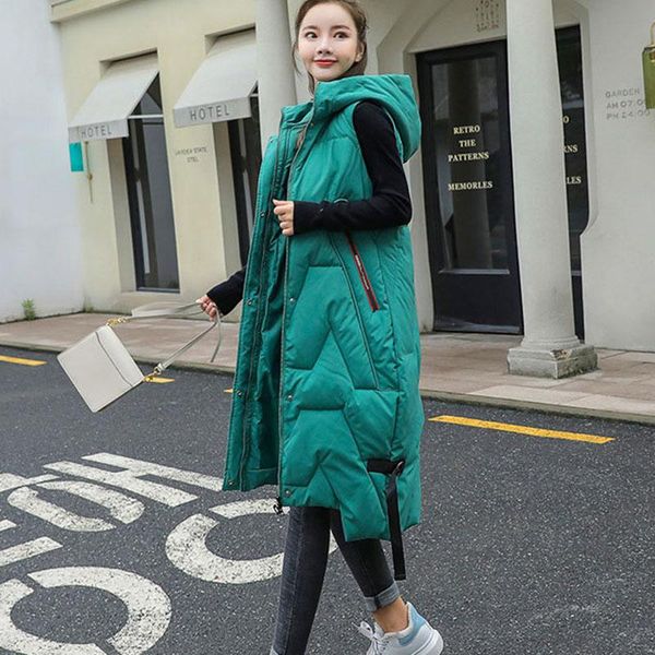 vests waistcoat women sleeveless parker hooded long women vest 2022 autumn winter new down cotton vest coat fashion women vest f550, Black;white
vests waistcoat women sleeveless parker hooded long women vest 2022 autumn winter new down cotton vest coat fashion women vest f550, Black;white
