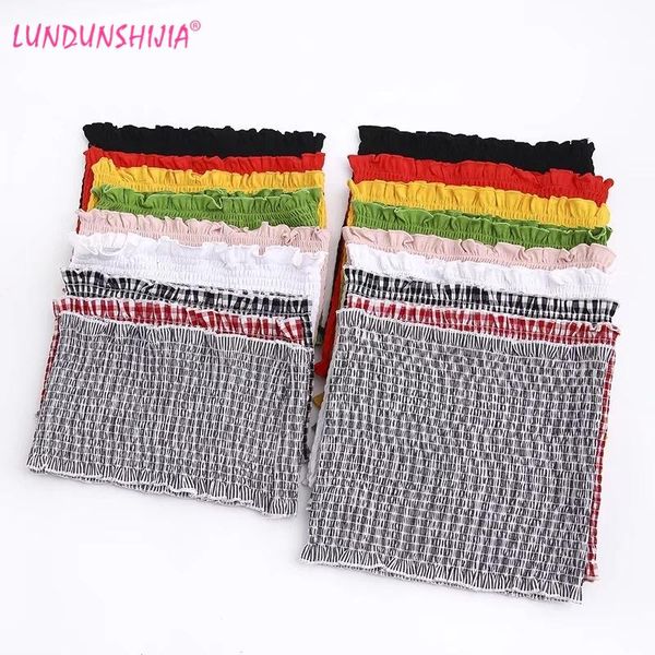 tanks lundunshijia 2022 summer women fashion elastic folds crop ladies candy colors tube 9 colors, Black;white
tanks lundunshijia 2022 summer women fashion elastic folds crop ladies candy colors tube 9 colors, Black;white