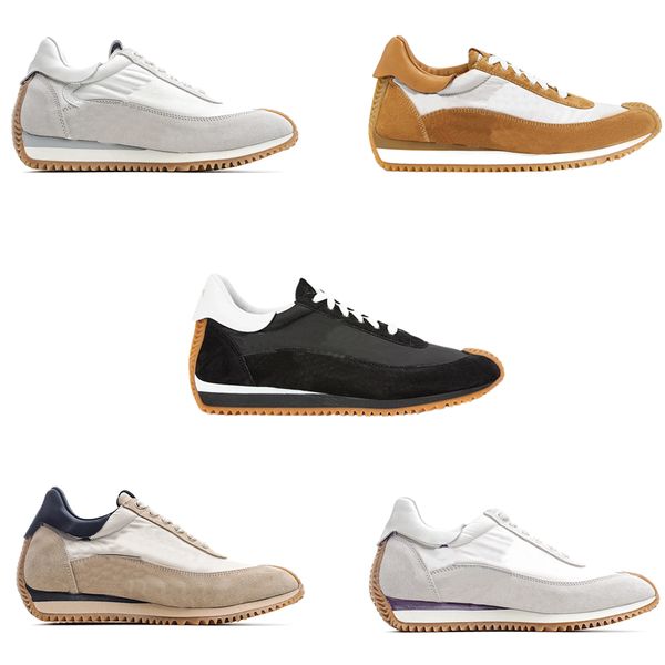 trainers nylon suede smooth casual shoes sports running shoes low cut flat bottomed designer luxury men women sneakers 35-44, Black
trainers nylon suede smooth casual shoes sports running shoes low cut flat bottomed designer luxury men women sneakers 35-44, Black