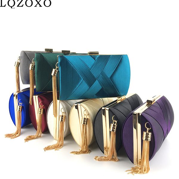 evening bags satin criss cross women green color party clutch tassel golden metal shoulder chain handbags 230421
evening bags satin criss cross women green color party clutch tassel golden metal shoulder chain handbags 230421
