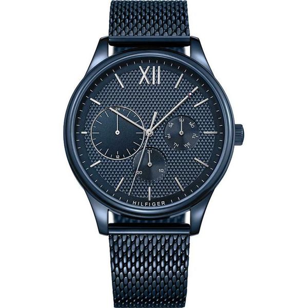 men's stainless steel watches th1791421 multifonction bleu mesh strap 44mm casual watch298v, Slivery;brown
men's stainless steel watches th1791421 multifonction bleu mesh strap 44mm casual watch298v, Slivery;brown