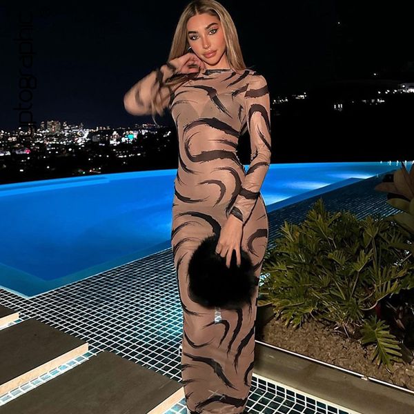 casual dresses cryptographic fashion print long sleeve maxi dress summer outfits for women club party mesh see through bodycon vestido 23042, Black;gray
casual dresses cryptographic fashion print long sleeve maxi dress summer outfits for women club party mesh see through bodycon vestido 23042, Black;gray