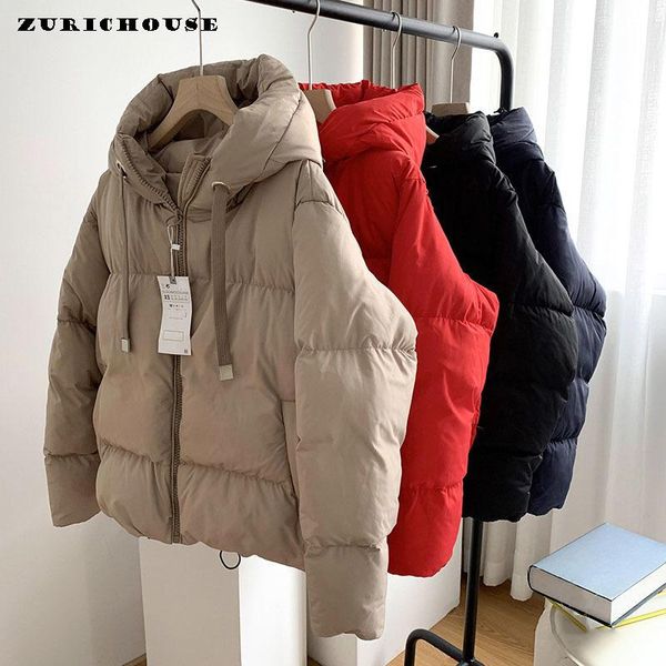 leather women's winter coats warm hooded parka solid color wild casual loose thicken fluffy cottonpadded jacket women jaqueta feminina, Black
leather women's winter coats warm hooded parka solid color wild casual loose thicken fluffy cottonpadded jacket women jaqueta feminina, Black