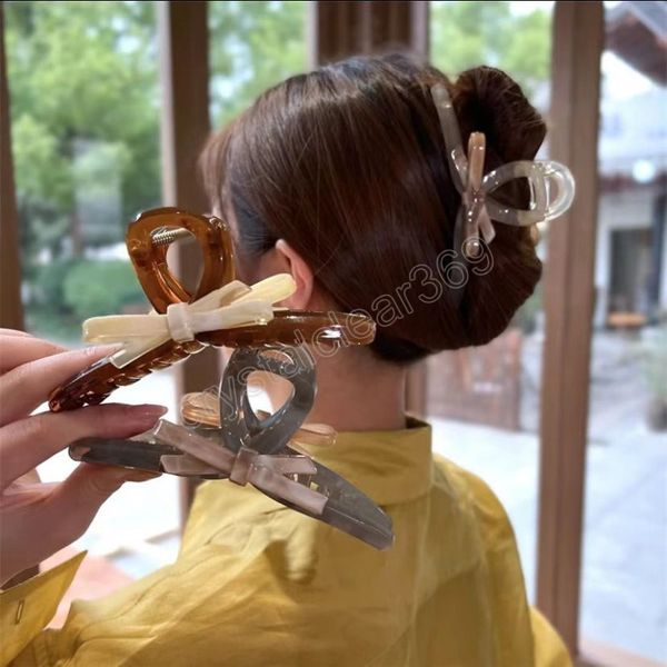 hair pin retro transparent hair accessories headdress hair claw bow ponytail clips for women ins color korean style, Slivery;white
hair pin retro transparent hair accessories headdress hair claw bow ponytail clips for women ins color korean style, Slivery;white