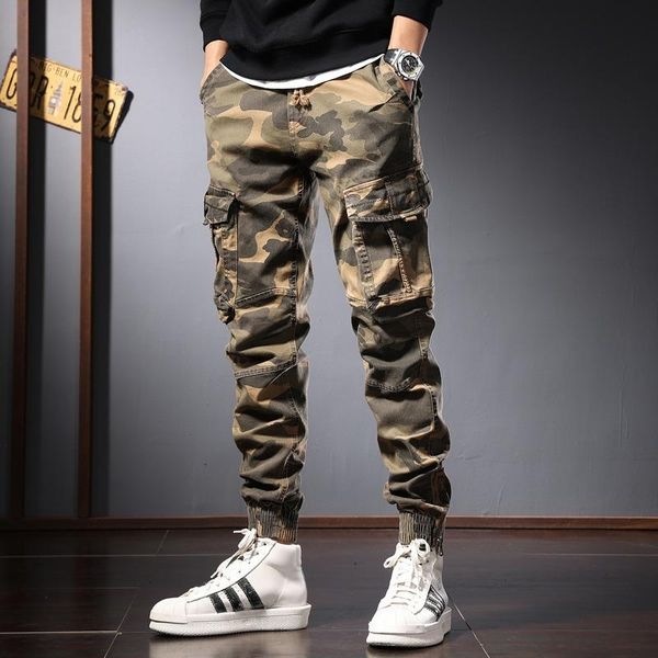 pants autumn camouflage cargo pants men fashion casual multiple pockets cotton military tactical khaki joggers trousers, Black
pants autumn camouflage cargo pants men fashion casual multiple pockets cotton military tactical khaki joggers trousers, Black