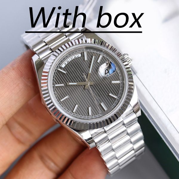 st9 day mens watches date 18k automatic machine 40mm 904l stainless steel strap sapphire with diamond hidden folding buckle 36mm watches wat, Slivery;brown
st9 day mens watches date 18k automatic machine 40mm 904l stainless steel strap sapphire with diamond hidden folding buckle 36mm watches wat, Slivery;brown