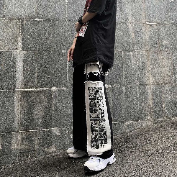men's pants gothic punk cargo pants anime patch pants for men women high waist black trousers wideleg casual pant harajuku y2k male bot
men's pants gothic punk cargo pants anime patch pants for men women high waist black trousers wideleg casual pant harajuku y2k male bot