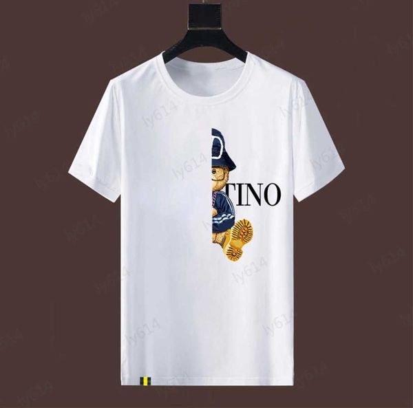 brand t-shirts classic bear letters print design crewneck pullover t-shirt regular version of the casual trend style joker short sleeve tee, White;black
brand t-shirts classic bear letters print design crewneck pullover t-shirt regular version of the casual trend style joker short sleeve tee, White;black